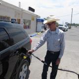 Benny Fenn
Fenn’s Store, Las Cruces, Dona Ana County, New Mexico
Benny is easily 6’ 4" tall and probably 150 pounds dripping wet!
Thanks for the great rocks Benny! (Author: Peter Megaw)