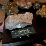 Mimetite
San Pedro Mine, San Luis Potosi, Mexico
App 8 cm across
Photo taken with BlackBerry. (Author: Jean Sendero)