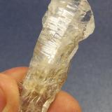 Quartz
Villiersdorp, Western Cape, SA
50 x 18 x 09 mm (Author: Pierre Joubert)