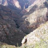 Way up in the mountains looking for quartz crystals.  Robertson, WC. (Author: Pierre Joubert)