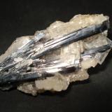 Stibnite on quartz with birite
kadamjai
7.5 x 4 cm (Author: alex chaus)