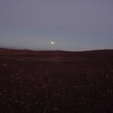 Full moon makes the landscape look like the surface of some other planet. (Author: Pierre Joubert)