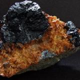 Sphalerite, Ankerite, Quartz. and Brianyoungite.
Old Carrs Vein, Smallcleugh mine, Alston, Cumbria.
75 x 50 mm (Author: nurbo)