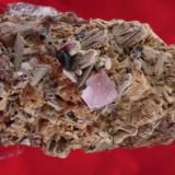 Fluorite, Genthelvite
Huanggang Mine, Keshiketeng Co, Chifeng Prefecture, Inner Mongolia, Autonomous Region, China
18 x 13.2 x 10.3 cm (Author: Don Lum)