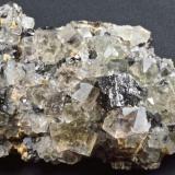 Fluorite
Beaumont Mine, Northumberland, UK
13 cm specimen with crystals to 2 cm. (Author: Ru Smith)