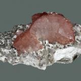 Heulandite and quartz
Prospect Park Quarry, Prospect Park, Passaic County, New Jersey, USA
8.8 x 6.4 cm
Heulandite crystals to 3.7 cm on quartz with laumontite (Author: Frank Imbriacco)
