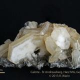 Calcite
St Andreasberg, Hartz Mts (Author: Roger Warin)