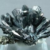 Stibnite
Breiner Mine, Baiutz, Maramures Co., Romania
5 x 3.5 x 3.5 (Author: Joseph D'Oliveira)