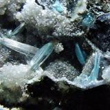Cerussite.
Force Crag mine, Coledale, Braithwaite, Cumbria, England, UK
Cerussite to 4 mm (Author: nurbo)