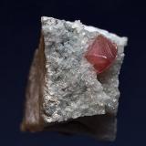 Rhodochrosite
Foote Lithium Co. Mine, Kings Mountain District, Cleveland Co., North Carolina, USA
2.0 x 2.8 cm (Author: am mizunaka)