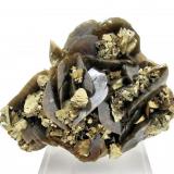 Chalcopyrite, siderite
Kaiwu Mine, Hezhang, Bijie, Guizhou, China
95 mm x 78 mm (Author: Carles Millan)