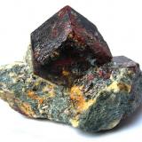 Almandine
Granatenkogel, Ötz valley, Tyrol, Austria
Specimen size 7 cm (Author: Tobi)