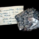 Dyscrasite, pyrargyrite
Samson mine, St. Andreasberg, Harz mtn., Lower Saxony, Germany.
7 x 5,5 cm (Author: Andreas Gerstenberg)
