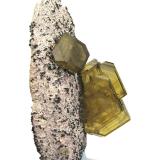 Baryte, dolomite
Cerro Huarihuyn, Miraflores, Huamalíes Province, Huánuco Department, Peru
91 mm x 55 mm (Author: Carles Millan)