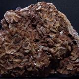 Dolomite and Kidney Ore Haematite.
Frizington Parks mine, Frizington Cumbria, England, UK.
70 x 70 mm (Author: nurbo)