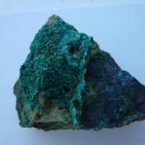 ClinoatacamitaMina La Amorosa, Concesión San Rafael, Villahermosa del Río, Comarca Alto Mijares, Castellón / Castelló, Comunidad Valenciana / Comunitat Valenciana, España3 x 2 cm (Autor: javier ruiz martin)