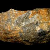 Millerite, siderite
Wölfermittel vein, 520 m adit, Wolf mine, Herdorf, Siegerland, Rhineland-Palatinate, Germany.
8,5 x 5,5 cm (Author: Andreas Gerstenberg)