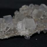 Halita - Fluorescente
Detroit Salt Mine, Michigan, USA.
95 x 55 x 35 mm (Autor: Daniel C.M.)