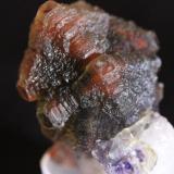 Fluorite, Quartz
Vioolsdrif, North Cape Province, South Africa
4.2 x 2.6 x 2.3 cm (Author: Don Lum)