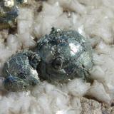 Pirita, Marcasita, Dolomita y EsfaleritaReocín Mine, Reocín, Comarca Saja-Nansa, Cantabria, Spain10 x 6 cm. (Autor: javier ruiz martin)