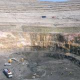 Las Cruces mine, Gerena, Seville, Spain
Las Cruces open pit in 2010 (Author: Cesar M. Salvan)