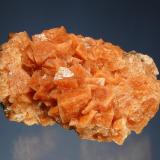 Chabazite
Wasson’s Bluff, near Parrsboro, Cumberland Co., Nova Scotia, Canada
5.0 x 7.5 cm.
Intergrown salmon-colored crystals of chabazite to 1.3 cm on edge. (Author: crosstimber)