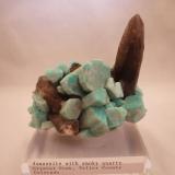 Amazonite, smoky Quartz
Crystal Peak, Teller County, Colorado, USA
11.2 x 8.3 x 9.9 cm (Author: Don Lum)