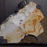 Sphalerite.
Hydraulic Shaft, Smallcleugh Mine, Alston Moor, Cumbria, England, UK
150 x 120 x 30 mm. (Author: nurbo)