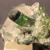 Tourmaline, Quartz
Minas Gerais, Brazil
7.8 x 5.8 x 3.4 cm (Author: Don Lum)