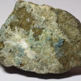 Escolecita, aerinita<br />Barranc Sardina, Tartareu, Les Avellanes i Santa Linya, Comarca Noguera, Lérida / Lleida, Cataluña / Catalunya, España<br />125 x 85 x 25 mm<br /> (Autor: Carles)