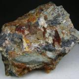 Cerusita
Mina Mauricia, Grupo el Guijo, Cerro del Guijo, Mestanza, Ciudad Real
5 x 4 cm. (Autor: antoniopedro)