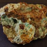 Hemimorphite.
Roughton Gill,  Caldbeck Fells, Cumbria, England, UK.
45 x 38 mm (Author: nurbo)