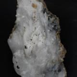 Ferberita + Siderita + Cuarzo + Fluorapatito
Panasqueira, Covilhã, Castelo Branco, Portugal
145 x 56 x 65 mm. (Autor: José Luis Zamora)