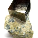 Pyrite
Ampliación a Victoria Mine, Navajún, La Rioja, Spain
Specimen height 4 cm (Author: Tobi)