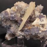 Fluorite, Barite
Blanchard Mine, Bingham, New Mexico, USA
7.2 x 5.0 x 3.5 cm (Author: Don Lum)
