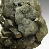 Pyrite
Rennselaer Quarry, Pleasant Ridge, Jasper Co., Indiana, USA
9 x 7 x 5 cm
Detail of the crystals (Author: Antonio Alcaide)