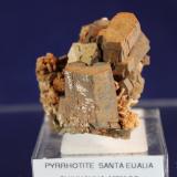 Pyrrhotite
Santa Eulalia District, Mun. de Aquiles Serdan, Chihuahua, Mexico
3.7 x 3.5 cm (Author: Don Lum)