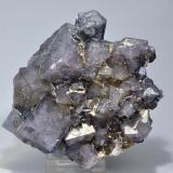 Fluorite, Galena
Heights Quarry, Westgate, Weardale, North Pennines, Co. Durham, England, UK
10cm x 10xm (Author: James)