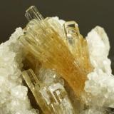 Baryte.
Peak Hill, Sidmouth, Devon, England, UK.
Crystals to 25 mm on 4 cm matrix. (Author: Ru Smith)