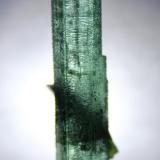 Beryl (var Emerald), Mica, Calcite
Rist Mine, (North America Emerald Mine), Hiddenite, Alexander County, North Carolina, USA
5.5 x 2.8 cm (Author: Don Lum)