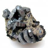 Bournonite, pyrite
Viboras Mine, Machacamarca (Colavi District), Cornelio Saavedra, Potosí, Bolivia
95 mm x 74 mm x 46 mm (Author: Carles Millan)