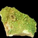 Pyromorphite
Santa Eufemia - Córdoba -  Andalusia - Spain
8,5x5,6cm.
Main crystal; 0,6 cm (Author: DAni)