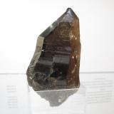 Smoky Quartz
Isle of Arran, Scotland, UK
76mm x 35mm x 26mm
same specimen as above (Author: Mike Wood)