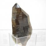 Smoky Quartz
Isle of Arran, Scotland, UK
76mm x 35mm x 26mm
same specimen as above (Author: Mike Wood)