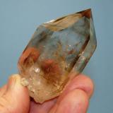 Smoky quartz
Brandberg, Namibia
76 x 38 x 35 mm
A really beautiful smoky that I, somehow, cannot do justice to by photographing. (Author: Pierre Joubert)