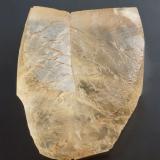 Calcite, "axe head" twin.
Bonsal Moor, Derbyshire, England, UK.
4 cm. (Author: Ru Smith)