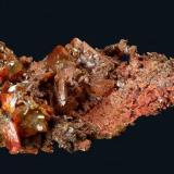 Wulfenite
Red Cloud Mine, Silver District, Trigo Mts., La Paz County, Arizona, USA
134 x 50 x 48 mm
Another view (Author: GneissWare)