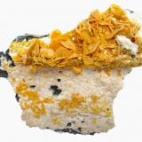 Wulfenite
Stefanie Mine, Bad Bleiberg, Carinthia, Austria
Specimen size 6,5 cm (Author: Tobi)