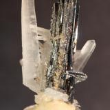 Hübnerite, Quartz
Pasto Bueno District, Pallasca Province, Ancash Department, Peru
5.2 x 4 cm (Author: Don Lum)