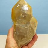 Quartz with iron oxide coating.
Van Rhynsdorp, Western Cape, South Africa.
187 x 96 x 68 mm
Same as above. (Author: Pierre Joubert)